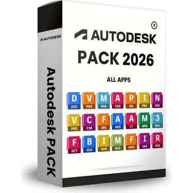 Autodesk 2023-2026 Tüm Seriler 3 Yıl -