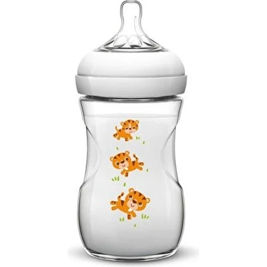 Philips Biberon Aslan 260 ml Şeffaf Malzeme Özellikleri ile Kullanışlı ve
