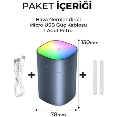 CAILON Humidifier 400 Mı Ulrasonik Hava Nemlendirici Buhar Makinesi ve Aroma