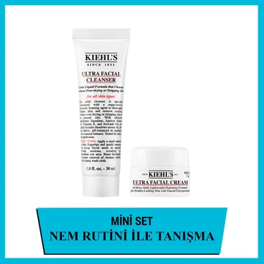 Kiehl's Nemlendirme Mini Seti Ultra Facial Cream & Ultra Fiyatı