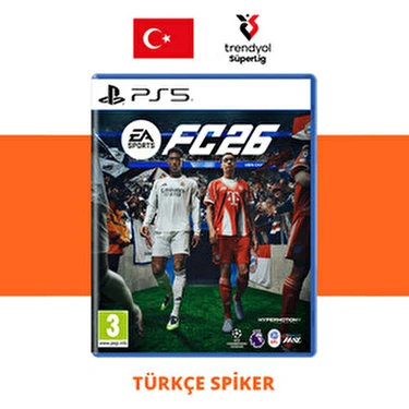 Sony Fc 26 (Fıfa 26) – Playstation 5 Spor Oyunu Sıfır Türkçe Spiker