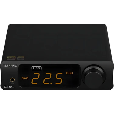 Topping Audio Dx3 Pro+ ES9038Q2M Desktop Dac & Headphone Amplifier |