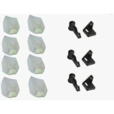 Fantom P1200/P1250/ Dik Süpürge Torbası(8 Adet+3 TAKIM=6ADET Mandal