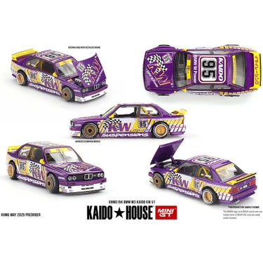 ウ*ー様  M3 KAIDO KW V1 KAIDO★HOUSE 街道ハウ Mini Gt Kaido House 1:64 Bmw M3 Kaido Kw V1 – Açılabilir Fiyatı