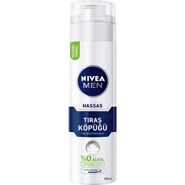 Nivea Men Tıraş Köpüğü Hassas 200