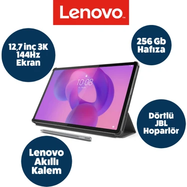 Lenovo Idea Tab Pro Tablet - Dokunmatik 12.7inç 3k 144Hz Mat Ekran- 8gb Bellek - 256GB Depolama -