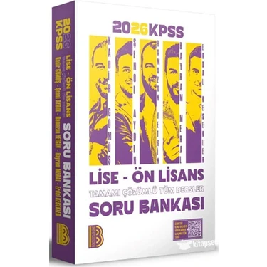 2026 Kpss Lise Önlisans Tüm Dersler Çözümlü Soru Bankası Benim