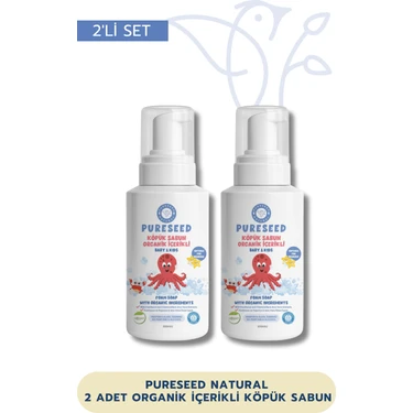 Pureseed Natural 2li Set - 2 Adet Organik Içerikli Köpük Sabun 300