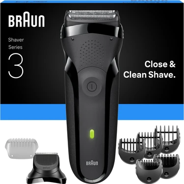 Braun Series 3 Shave & Style Sakal Şekillendirici ve Tıraş Makinesi, Kuru,