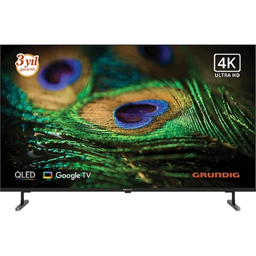 Grundig 75 GQ 750A 75'' 189 Ekran Uydu Alıcılı 4K Ultra HD Google QLED