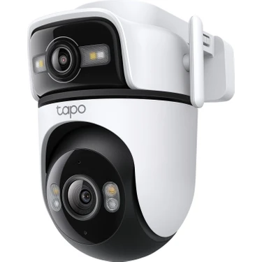 Tp-Link Tapo C545D | 2k Çift Lensli Dış Mekan Güvenlik Kamerası | 165° Geniş Açı + Telefoto Lens |