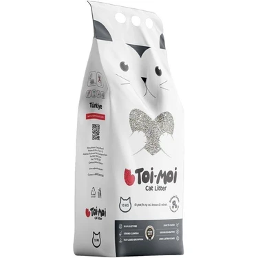 Toi Moi Aktif Karbonlu Ince Taneli Topaklanan Bentonit Kedi Kumu 10