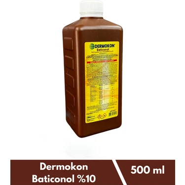 Dermokon Baticonol Povidon Iyot %10 Antiseptik Çözelti