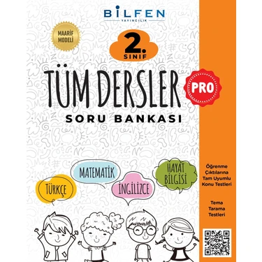 Bilfen Yayınları 2.Sınıf Pro Tüm Dersler Soru Bankası Maarif Modeli