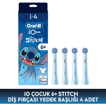 Oral-B Io Çocuk 6+ Stitch Diş Fırçası Yedek Başlığı 4