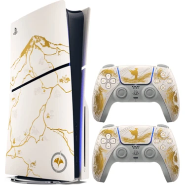 Sony Playstation 5 Slim Oyun Konsolu Ghost Of Yotei + 2.kol Yotei(Ithalatçı