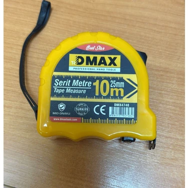 Dmax DMX-4748 Şerit Metre 10 Metre 10X25 mm Fiyatı