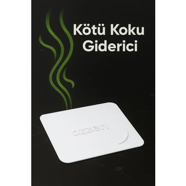 Ozzen Beyaz Kötü Koku Böcek Önleyici Silikon Mat Banyo Mutfak Lavabo Balkon Gider Tıpası