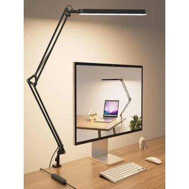 CAILON Katlanabilir LED Akrobat Masa Lambası Okuma & Çalışma Işığı, Masa
