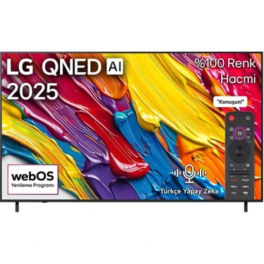 LG 86QNED82A6B 86'' 218 Ekran Uydu Alıcılı 4K Ultra HD webOS QNED