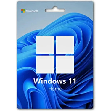 Microsoft Windows 11 Home Ömür Boyu Lisans Anahtarı 1 Kullanıcı İçin Dijital