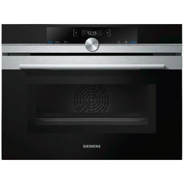 Siemens CM633GBS1 Ankastre Fırın Mikrodalgalı 6 Program 