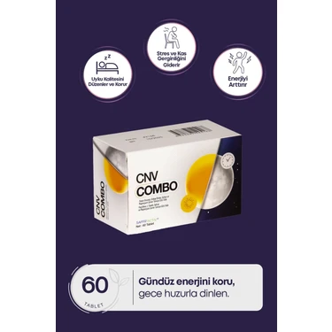 Onvita Cnv Combo Ginseng, Ginkgo ve magnezyum içeren 60 Fiyatı