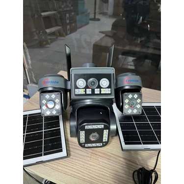 【ジャンク】Beam SE 450-SE / KST DS215MG×4個付き Esvision Güneş Enerjili E Simli 4 Kameralı 4k Ultra Hd 8 Mp Fiyatı