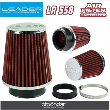Belirtilmemiş Leader Universal Spor Tip Açık Hava Filtresi – Yüksek Performans Motor Hava Emme