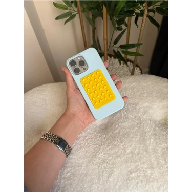 İla Bags Silikon Vantuzlu Telefon Tutacağı – Telefon Arkası Silikon Vantuz Yapışkanlı Güçlü