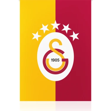 Gs Store Galatasaray 5 Yıldızlı Raşel Balkon Bayrağı 300X450CM