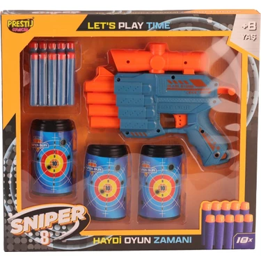 Prestij Oyuncak Fab 5707 Kutulu 3 Hedefli Sniper 8 Dart Fiyatı