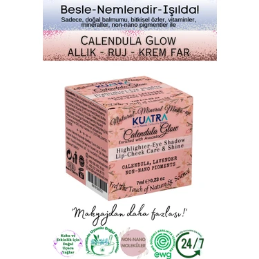 Kuatra Calendula Glow Highlighter- Göz Farı-
