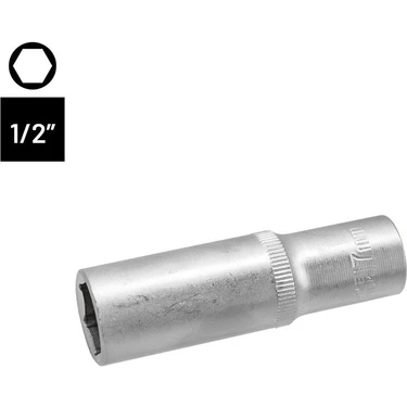 Titi 6455 Altı Köşe 1/2" Uzun Derin Lokma Anahtar 17
