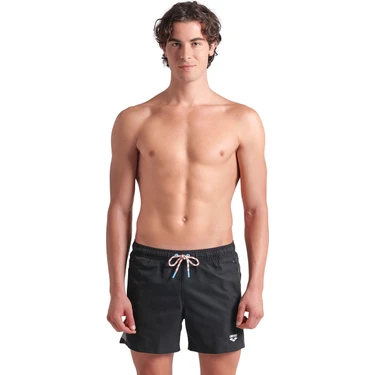 Arena Pro_file Losange Beach Erkek Siyah Deniz Şortu