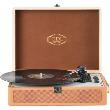 GDL Retro T417B Çanta Pikap Bluetooth Dahili Hoparlörlü Metal