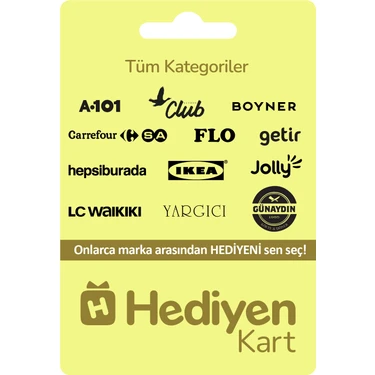 Epay Hediyen Kart - Tüm Kategoriler - 500