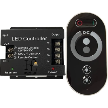 Hazar Led Touch Led Dimmer RF Dokunmatik Dimmer 36 Amper