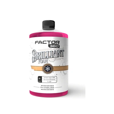 Factor360 Brilliant Foam Ph Nötr Kostiksiz Oto Yıkama Köpüğü Oto Şampuan 1