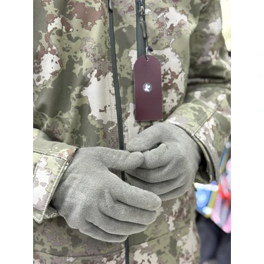 MEKOTEX Siyah Polar Termal Eldiven - Kışlık Soğuk Havalar Için