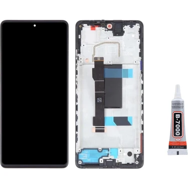 Yedcom Xiaomi Redmi Note 12 4G Çıtalı Ekran Lcd Dokunmatik B7000 15ML Yapıştırıcı ile beraber