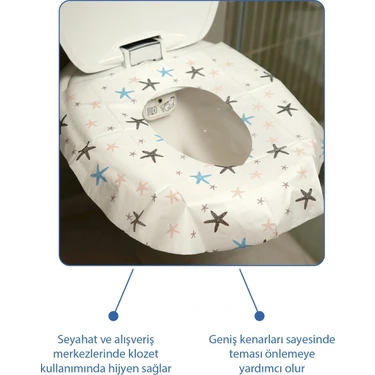 Babyjem 924 Atılabilir Klozet Örtüsü 30