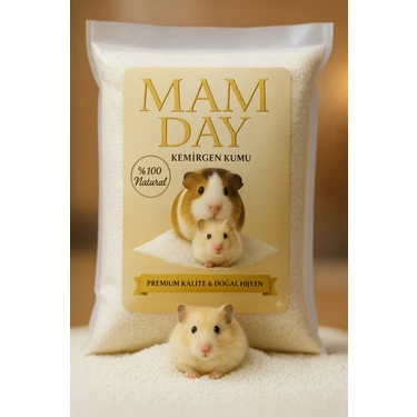 Mam Day Premium Kemirgen Tuvalet Kumu (Chinchilla, Ginepig, Hamster ) 1