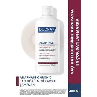 Ducray Anaphase Chronic​ Saç Dökülmesi Karşıtı Şampuan İncelmiş ve Seyrekleşmiş Saçlar için Şampuan