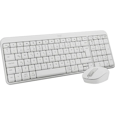Logitech Logıtech MK250 Kablosuz Bluetooth Kablosuz Klavye ve Mouse Seti