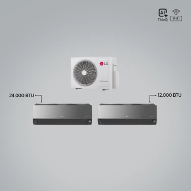 Lg 1+2 Multi Sistem / 24+12 Iç Üniteler = 1 Adet Dış Ünite Al Thinq Wi-Fi