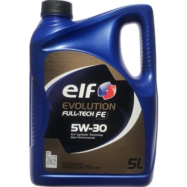 Elf Evolution Full-Tech Fe 5W-30 5 Litre Motor Yağı ( Üretim Yılı: 2025