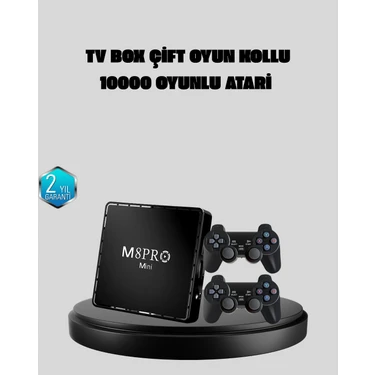 Zero Land Techmrt 10K Ultra Hd M8PRO Mini 2 – 64 GB Depolama, Android 12, Oyun ve Tv Deneyimi Bir