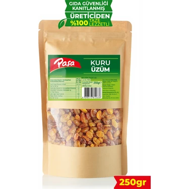 Paşa Kuruyemiş Sultaniye Kuru Üzüm 250