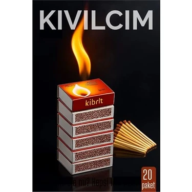 Carmella Bfs Kibrit 20 Paket Kav